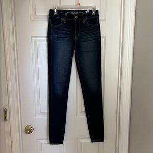 American Eagle Outfitters Women's Navy Skinny Jeans
